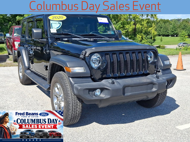 Used 2020 Jeep Wrangler Unlimited Sport SUV