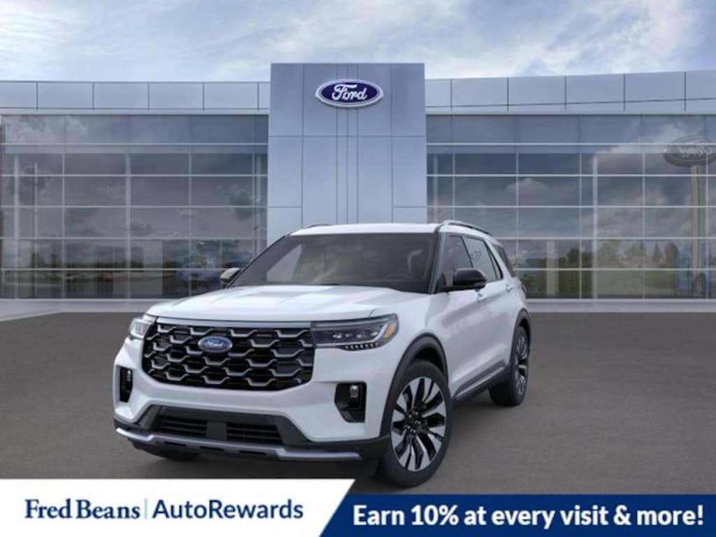 New 2026 Ford Explorer Platinum SUV