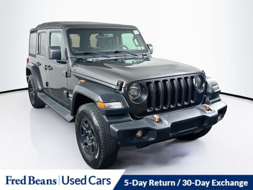 Used 2018 Jeep Wrangler Unlimited Sport SUV