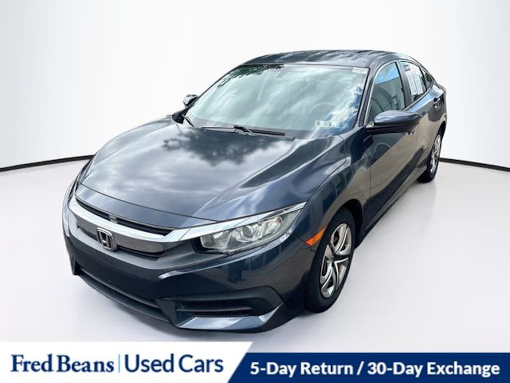 Used 2017 Honda Civic LX Sedan