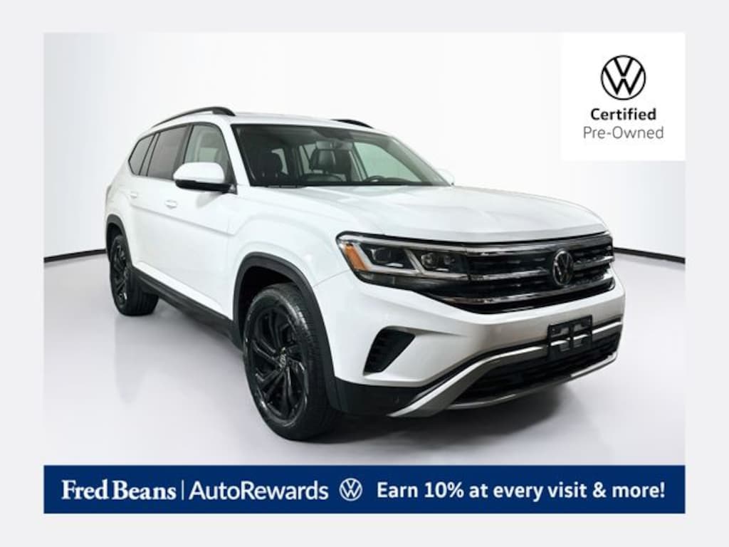 Certified 2023 Volkswagen Atlas 3.6L V6 SE w/Technology SUV