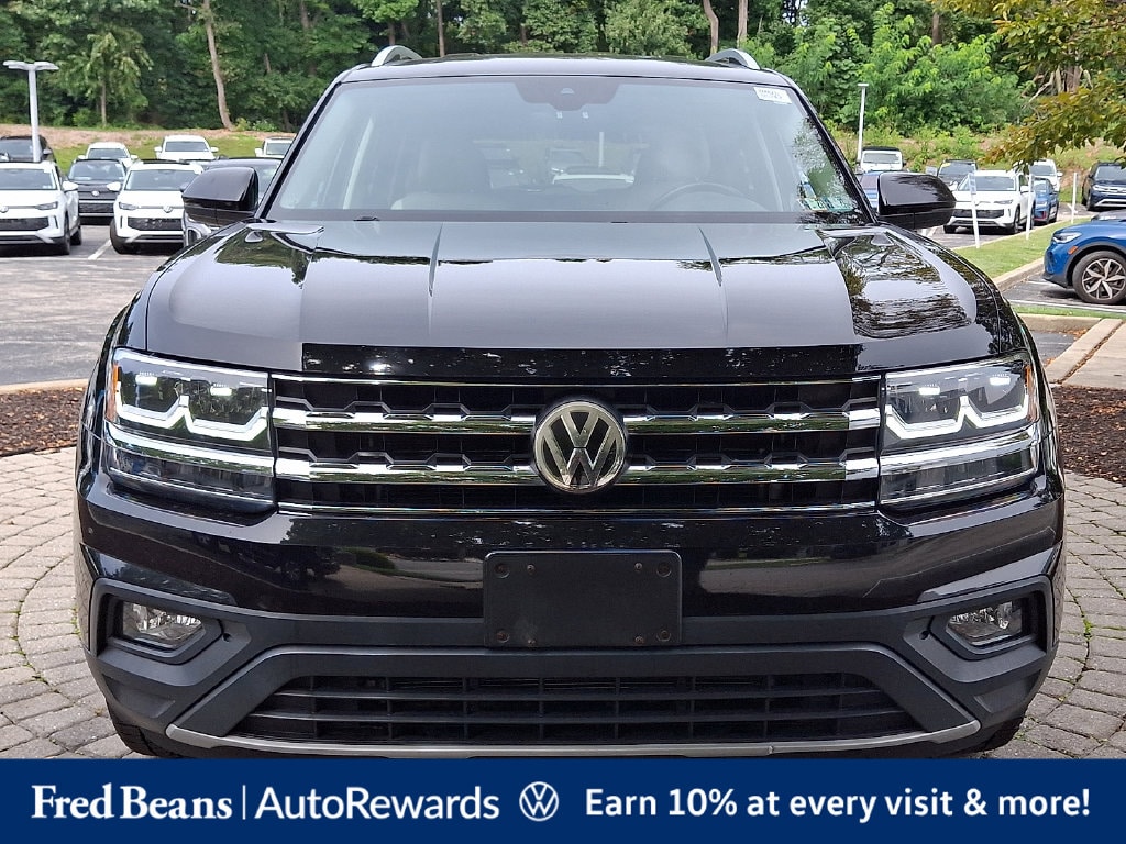 Used 2019 Volkswagen Atlas SE w/Tech with VIN 1V2UR2CA8KC537478 for sale in Devon, PA
