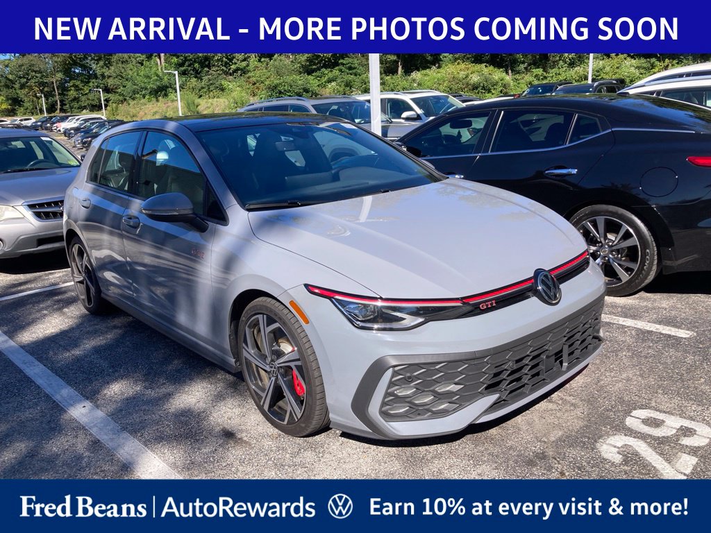 Certified 2025 Volkswagen Golf GTI 2.0T SE Hatchback