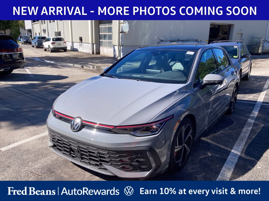 Certified 2025 Volkswagen Golf GTI 2.0T SE Hatchback