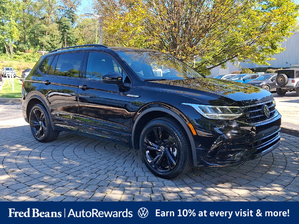 Certified 2024 Volkswagen Tiguan 2.0T SE R-Line Black SUV