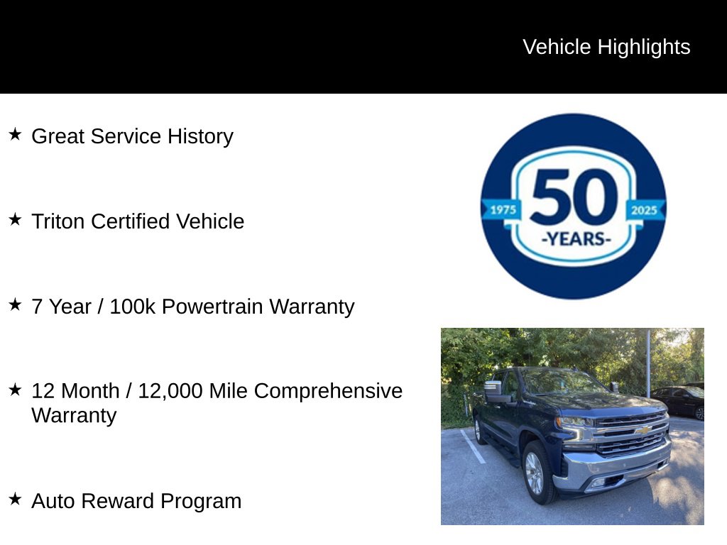 Used 2021 Chevrolet Silverado 1500 LTZ Truck