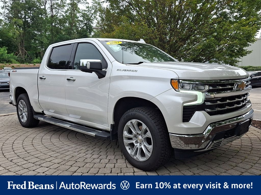 Used 2022 Chevrolet Silverado 1500 LTZ Truck Crew Cab
