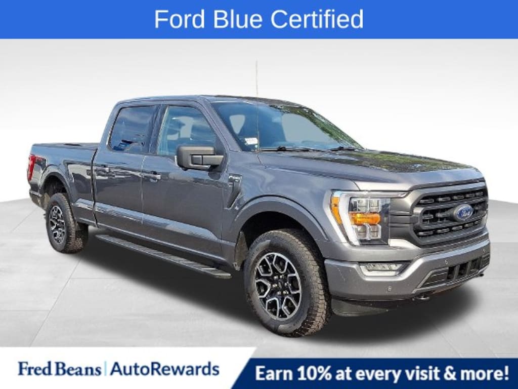 Certified 2022 Ford F-150 XLT Truck SuperCrew Cab