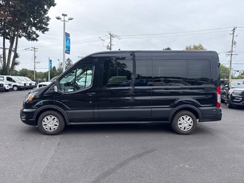 Certified 2024 Ford Transit-350 XLT Wagon Medium Roof Van