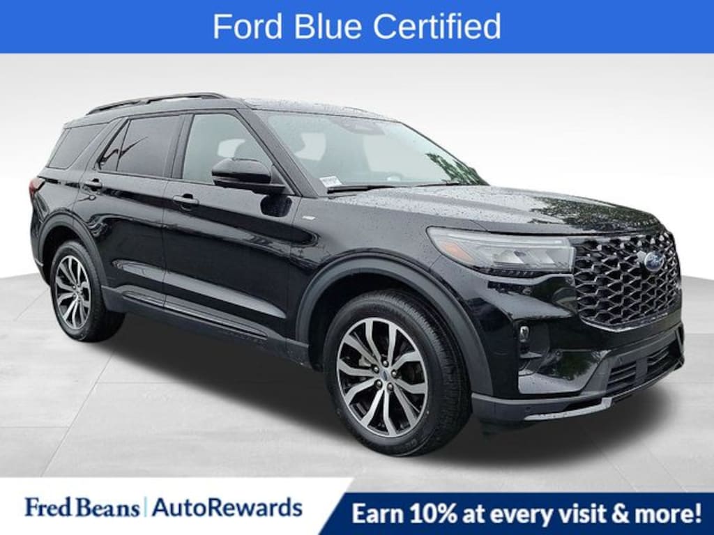 Certified 2025 Ford Explorer ST-Line SUV