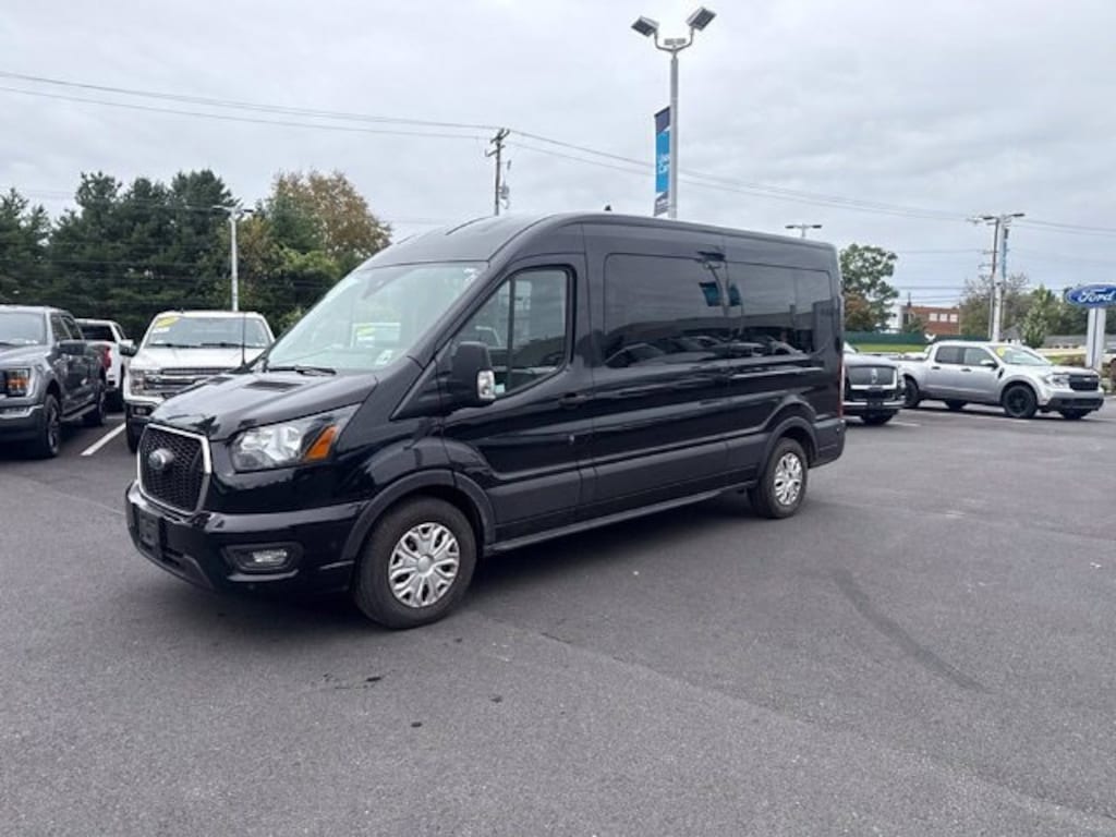 Certified 2024 Ford Transit-350 XLT Wagon Medium Roof Van