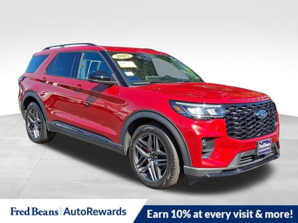 Certified 2025 Ford Explorer ST SUV