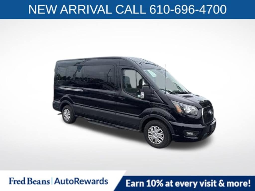 Certified 2024 Ford Transit-350 XLT Wagon Medium Roof Van