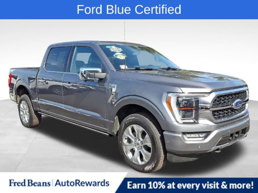 Certified 2023 Ford F-150 Platinum Truck SuperCrew Cab