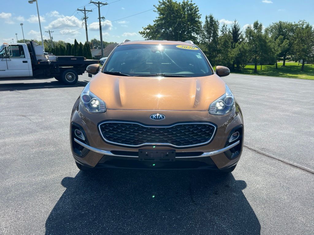 Used 2020 Kia Sportage EX with VIN KNDPNCAC7L7699035 for sale in Bluffton, IN