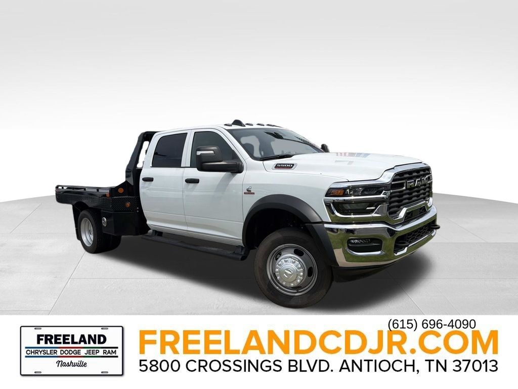 New 2026 Ram 5500 Chassis Cab TRADESMAN CREW 4X4 60' CA Pickup