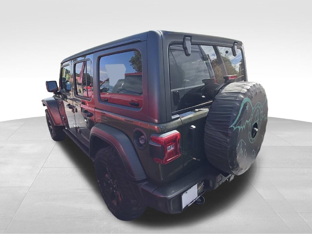Used 2022 Jeep Wrangler Unlimited Willys SUV