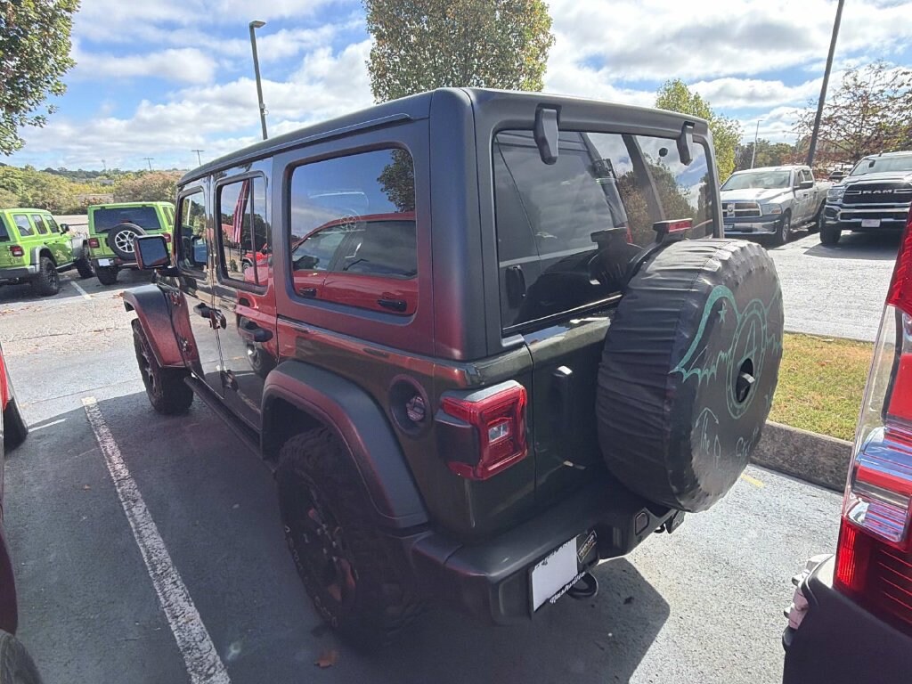 Used 2022 Jeep Wrangler Unlimited Willys SUV