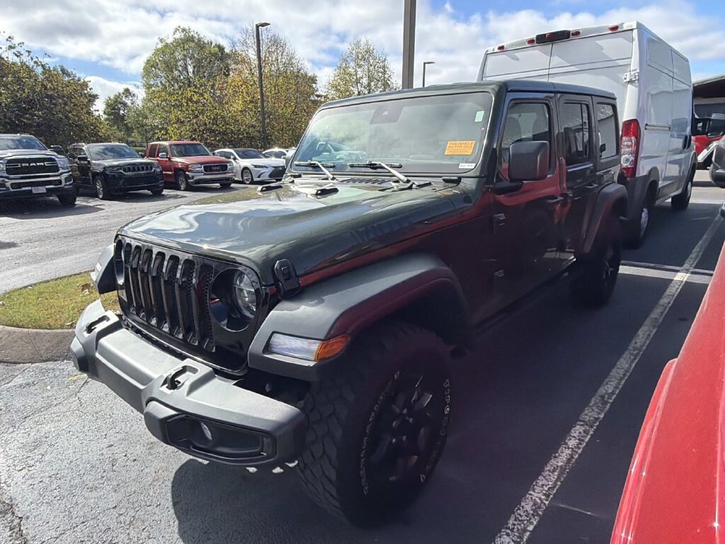 Used 2022 Jeep Wrangler Unlimited Willys SUV