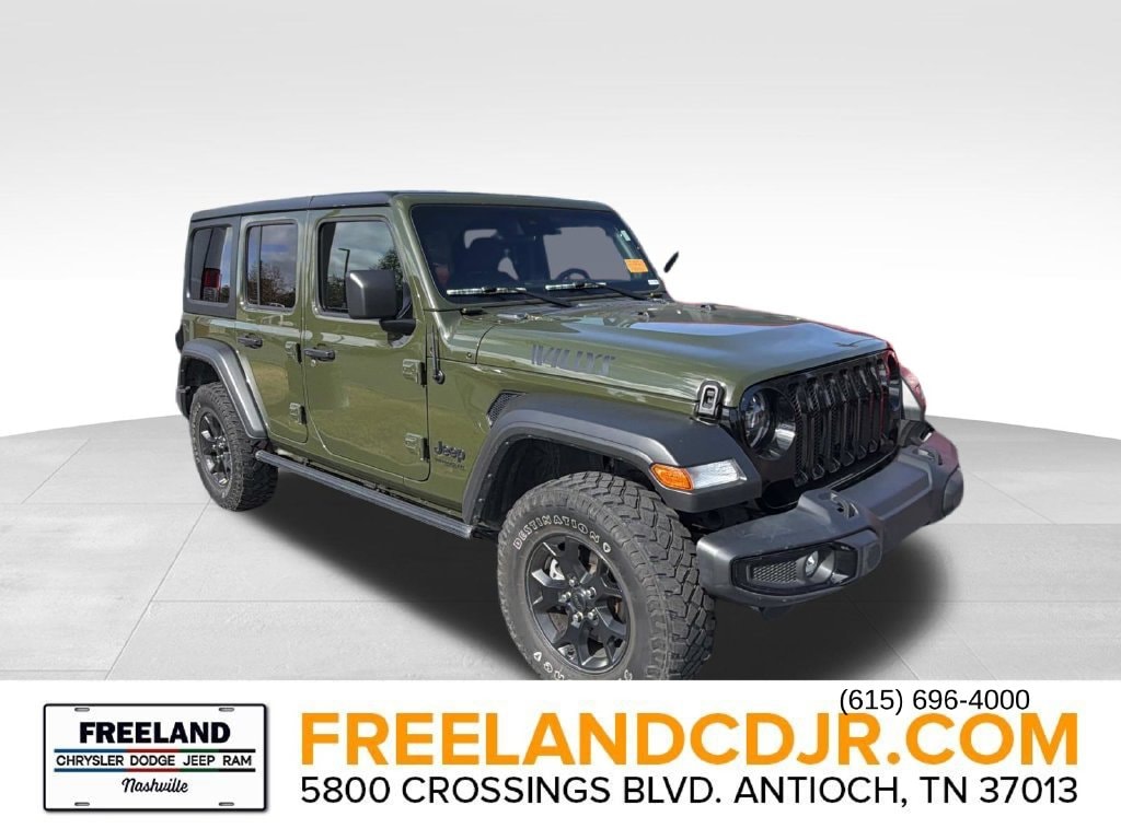 Used 2022 Jeep Wrangler Unlimited Willys SUV