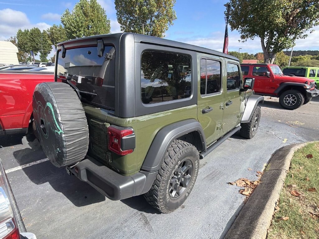 Used 2022 Jeep Wrangler Unlimited Willys SUV