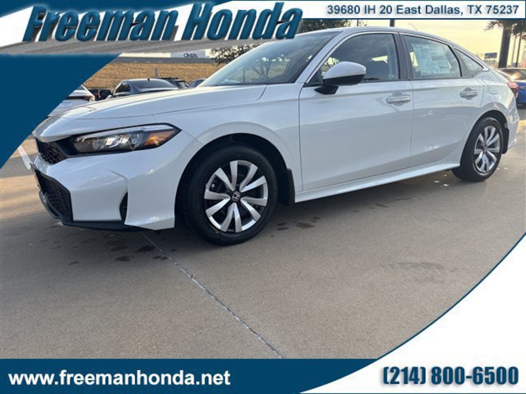 New 2026 Honda Civic LX Sedan