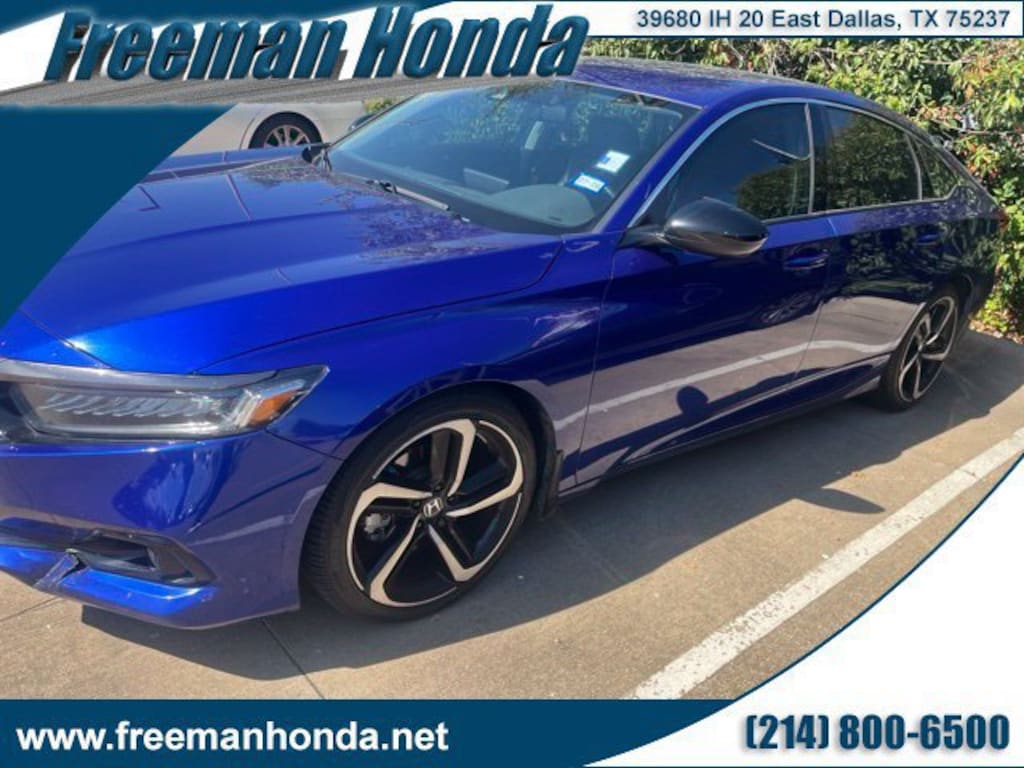 Used 2021 Honda Accord Sport Special Edition Sedan