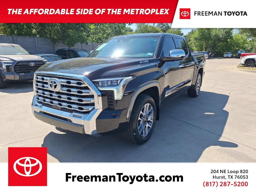 Used 2025 Toyota Tundra i-FORCE MAX 1794 Edition Truck CrewMax