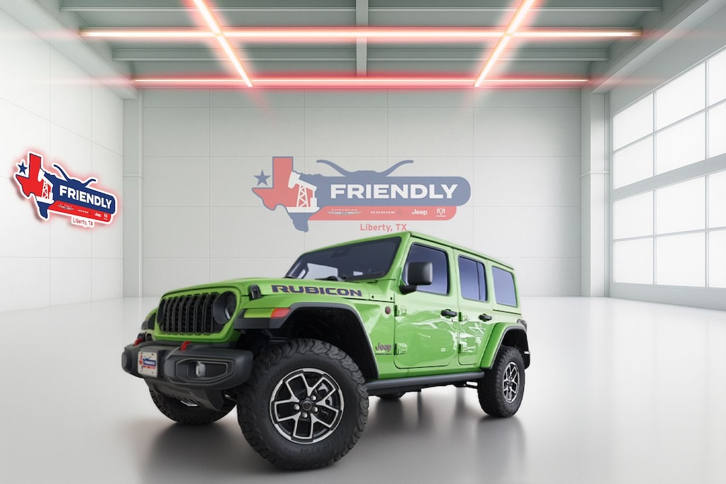 New 2025 Jeep Wrangler 4-DOOR RUBICON Sport Utility