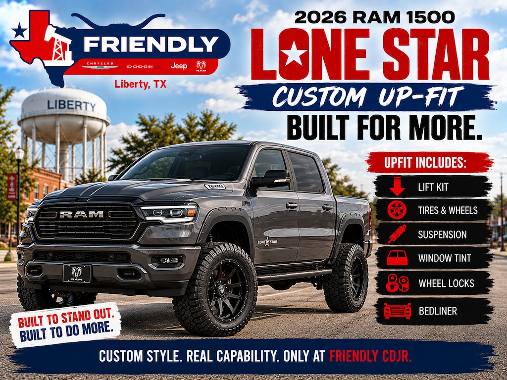 New 2026 Ram 2500 LONE STAR CREW CAB 4X4 6'4 BOX Pickup