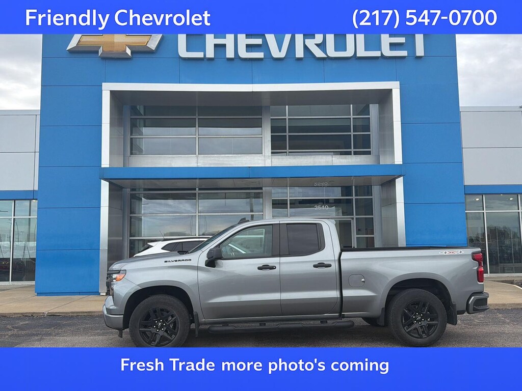 Used 2023 Chevrolet Silverado 1500 Custom Truck Double Cab