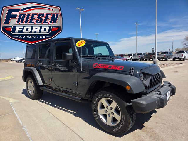 Used 2016 Jeep Wrangler Unlimited Sport SUV