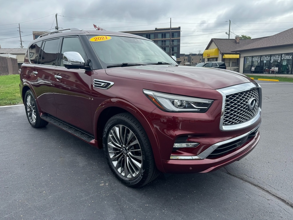 Used 2021 INFINITI QX80 SENSORY SUV