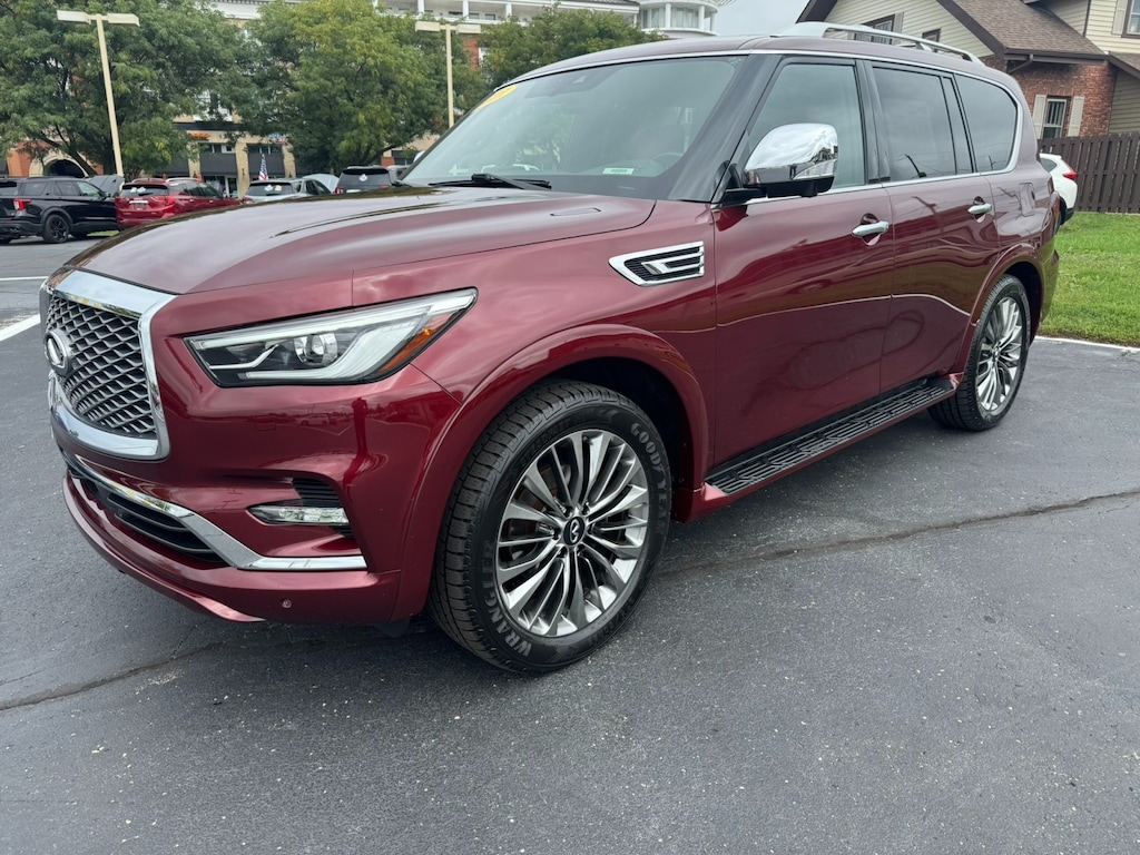 Used 2021 INFINITI QX80 SENSORY SUV