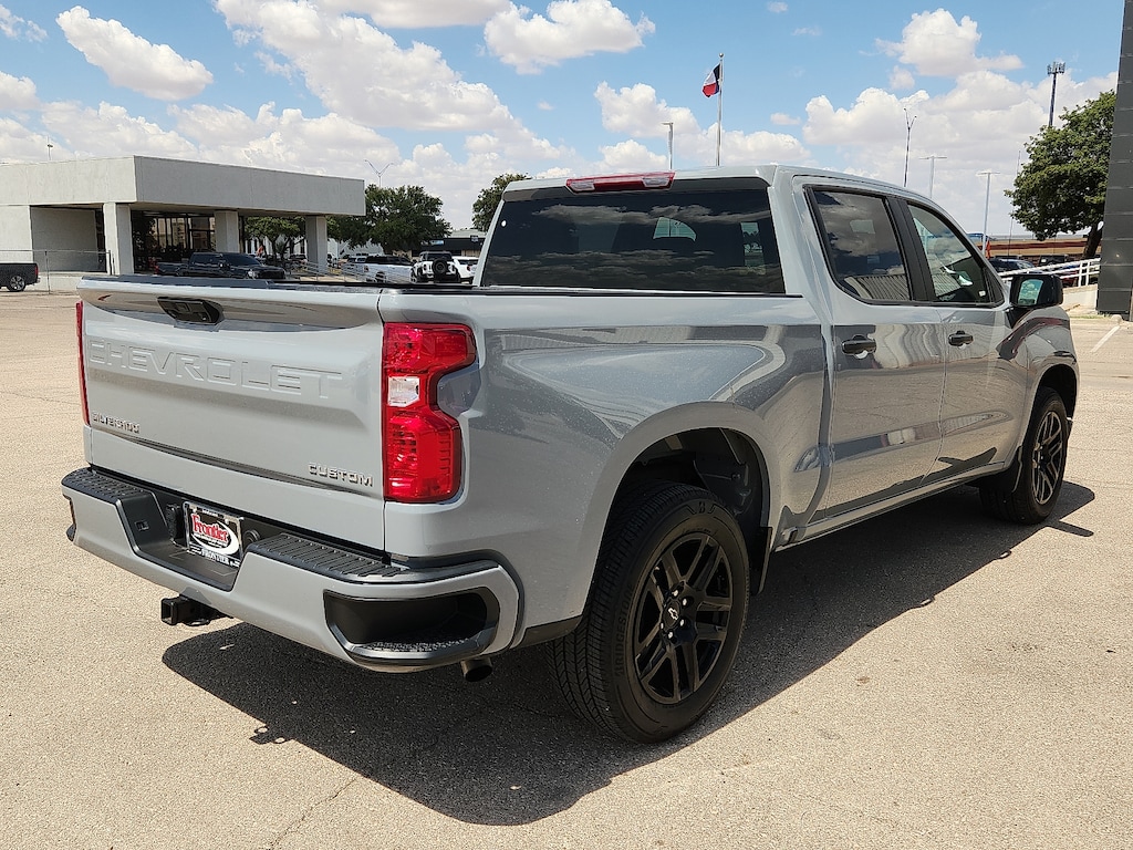 Used 2025 Chevrolet Silverado 1500 Custom Truck Crew Cab