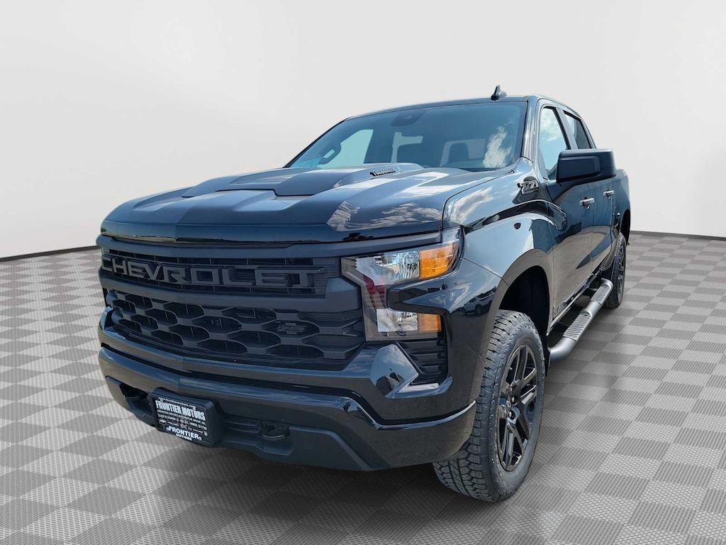 New 2026 Chevrolet Silverado 1500 Custom Trail Boss Truck Crew Cab