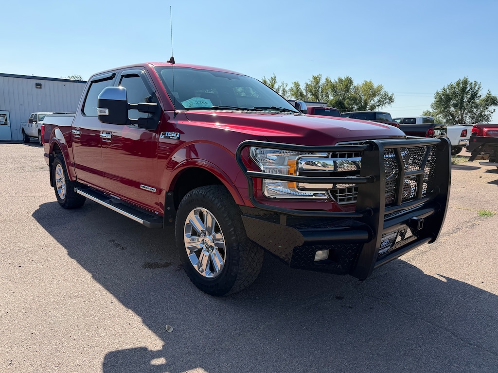 Used 2018 Ford F-150 Lariat Truck SuperCrew Cab