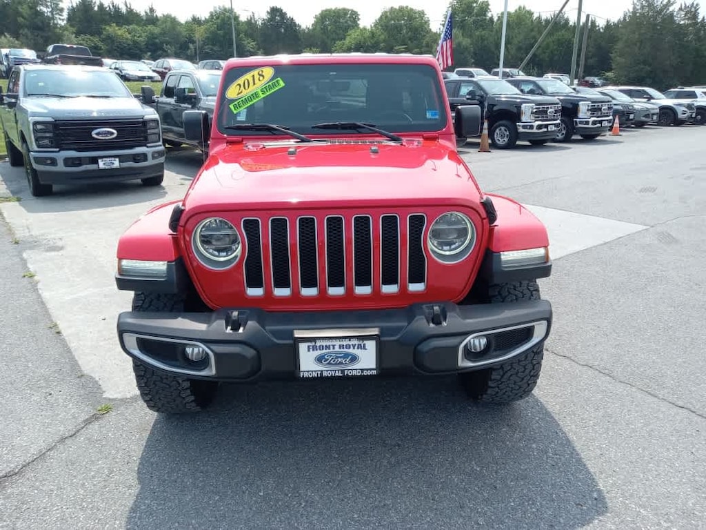 Certified 2018 Jeep Wrangler Unlimited Sahara SUV