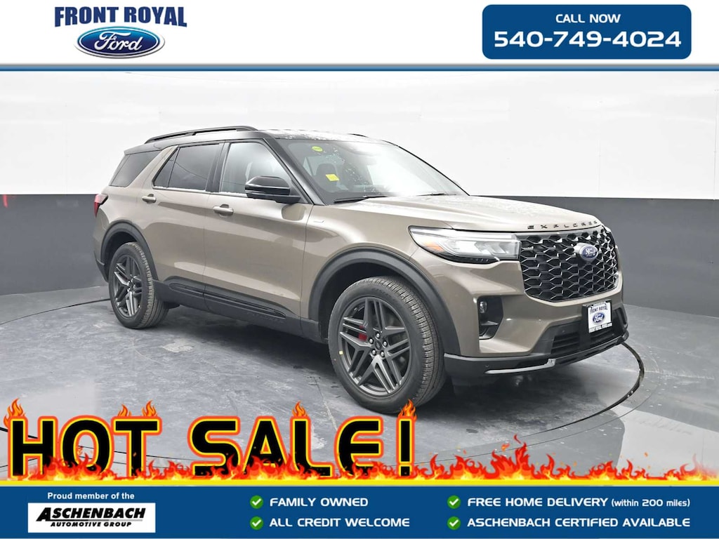 New 2026 Ford Explorer ST-Line SUV