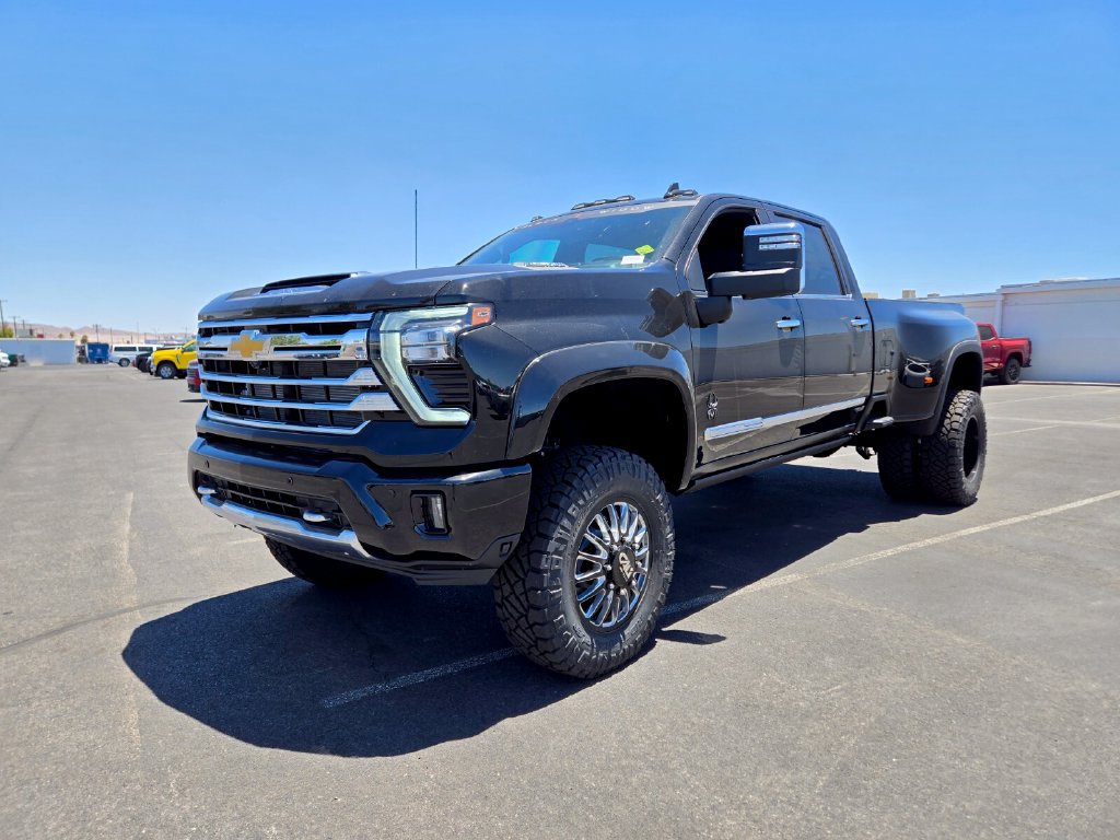 New 2026 Chevrolet Silverado 3500 HD High Country DRW Lifted Black Widow Truck