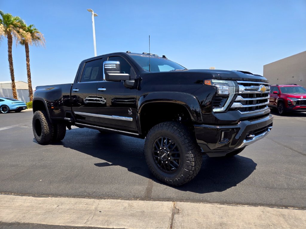 2026 Chevrolet Silverado 3500 HD High Country DRW Lifted Black Widow Truck