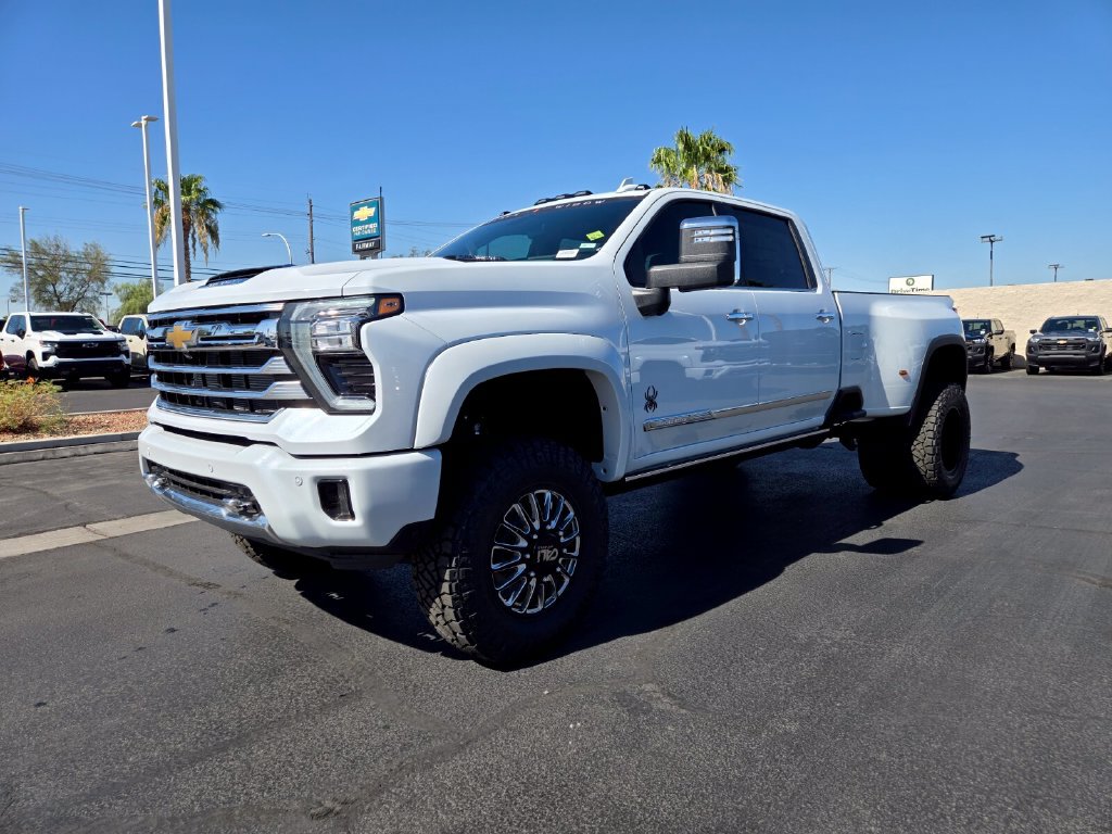New 2026 Chevrolet Silverado 3500 HD High Country DRW Lifted Black Widow Truck