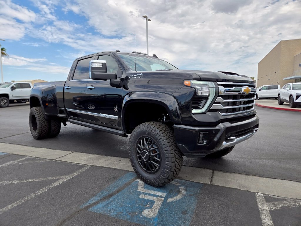 New 2026 Chevrolet Silverado 3500 HD High Country DRW Lifted Black Widow Truck