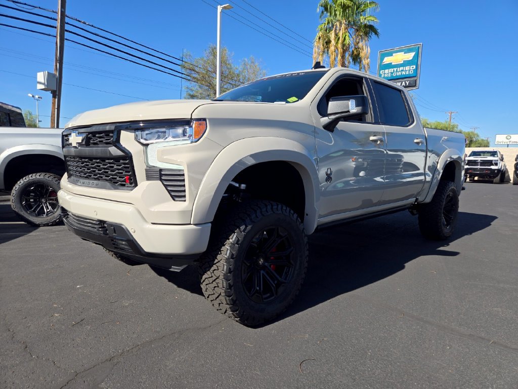 New 2026 Chevrolet Silverado 1500 RST Lifted Black Widow Truck