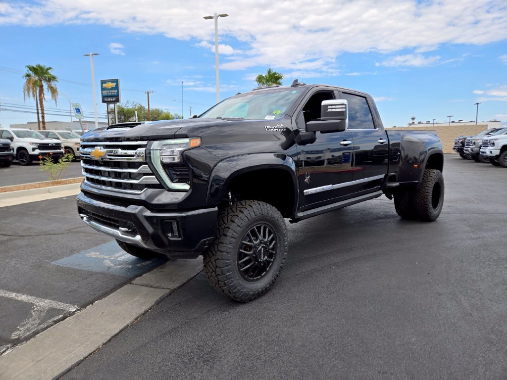 New 2026 Chevrolet Silverado 3500 HD High Country DRW Lifted Black Widow Truck