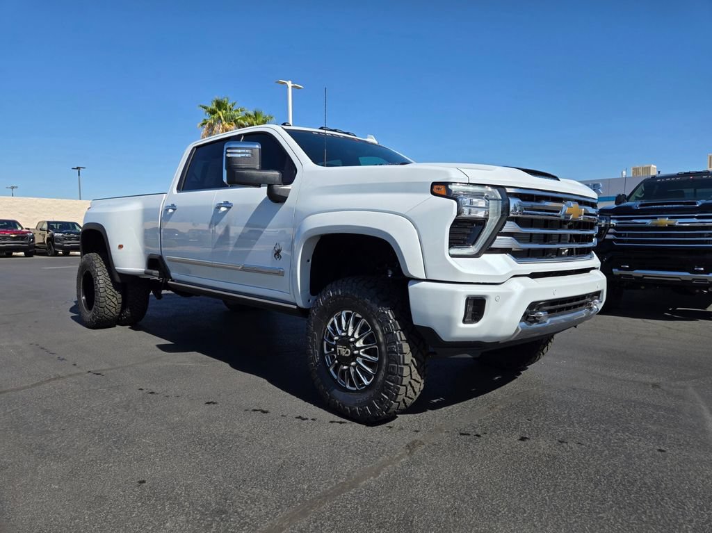 New 2026 Chevrolet Silverado 3500 HD High Country DRW Lifted Black Widow Truck