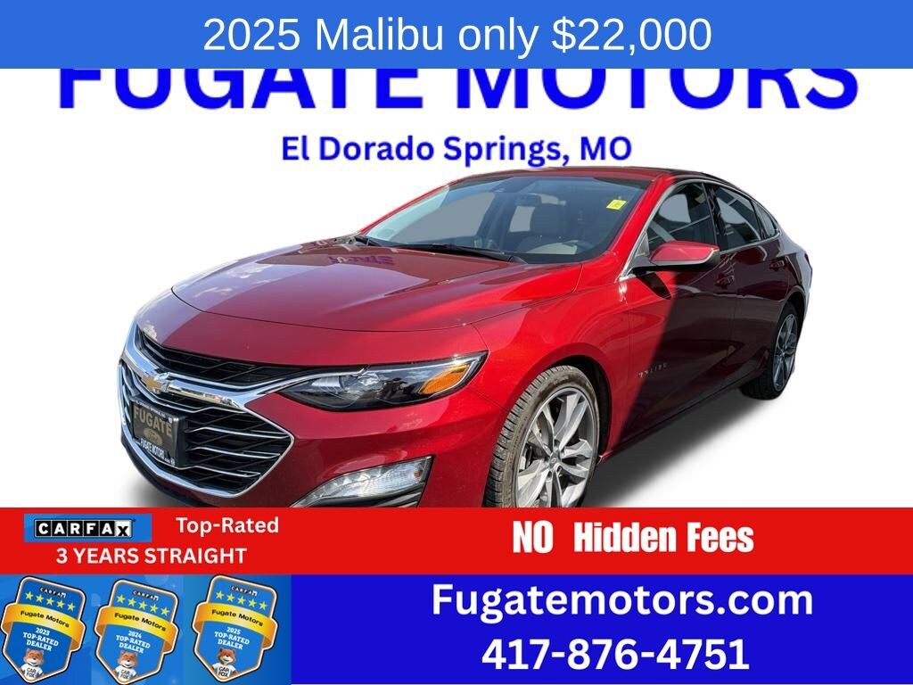 Used 2025 Chevrolet Malibu LT Sedan