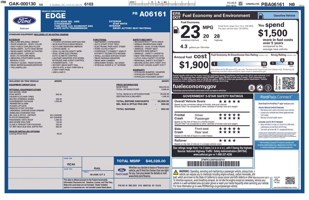 2023 Ford Edge SEL - Photo 48