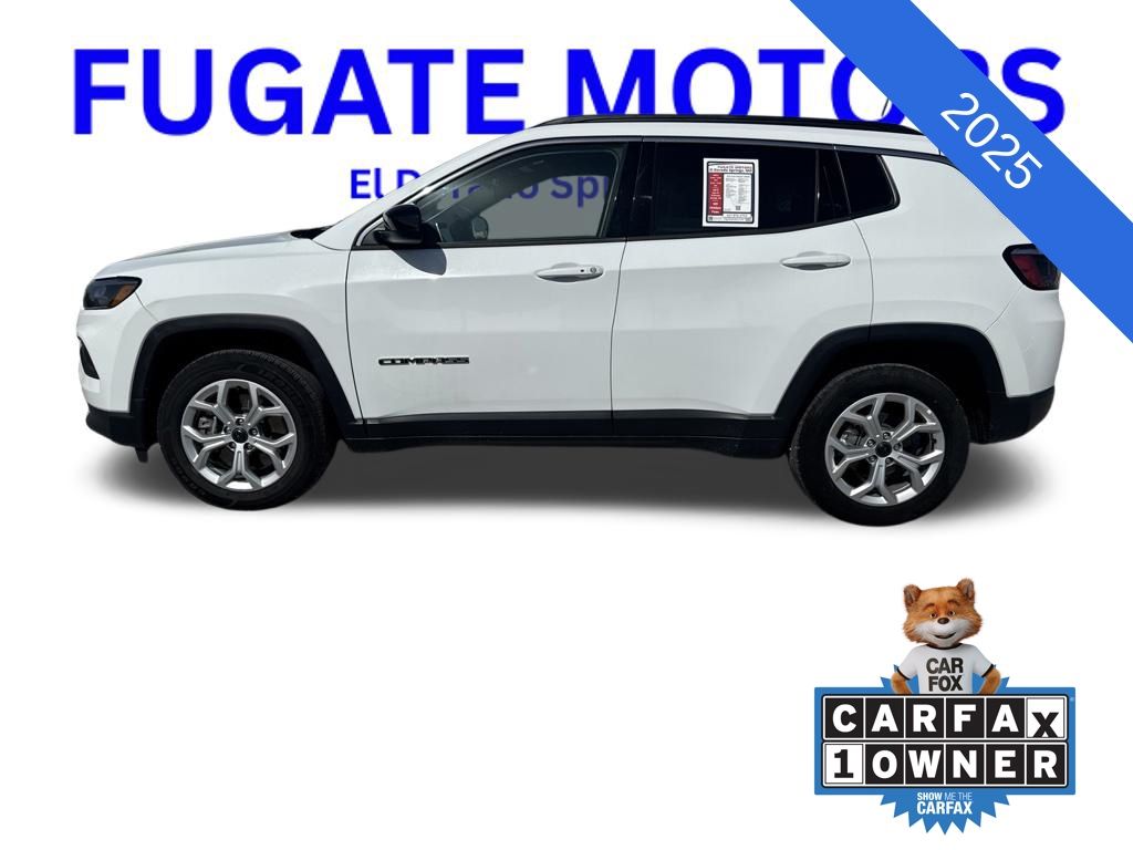 Used 2025 Jeep Compass Latitude with VIN 3C4NJDBN9ST592944 for sale in Kansas City