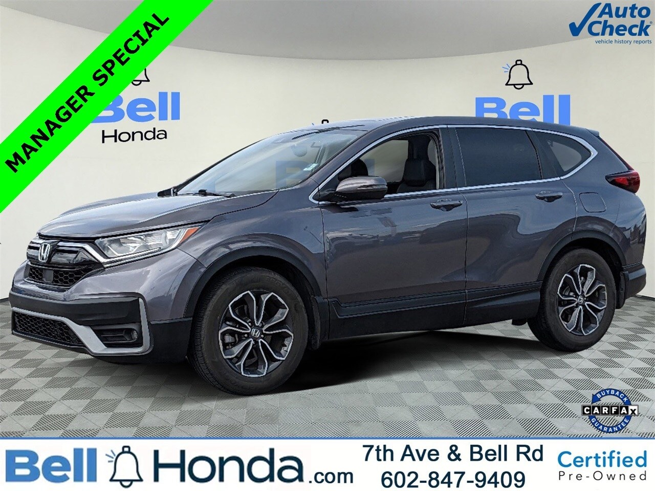 Certified 2020 Honda CR-V EX-L SUV